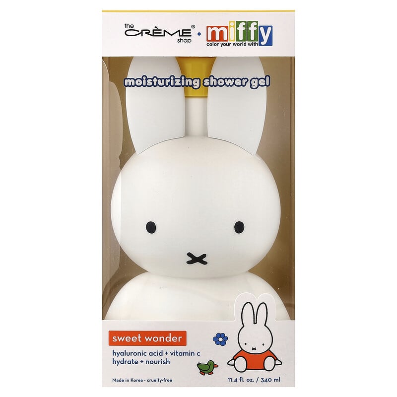 Miffy（ミッフィー）、モイスチャライジング シャワージェル、スイート