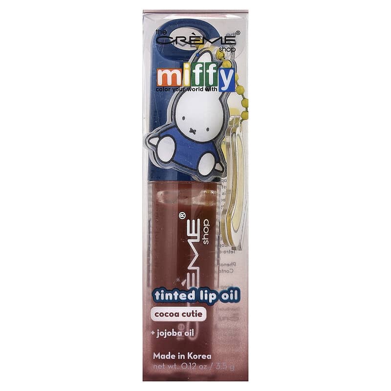 Miffy, Tinted Lip Oil, Cocoa Cutie, 0.12 oz (3.5 g)