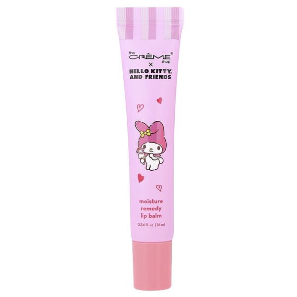 The Creme Shop, 헬로키티 and Friends®, 모이스처 레미디 립밤, 딸기, 16ml(0.54fl oz)