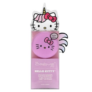The Creme Shop, Hello Kitty, Bálsamo labial con macarrón, Sorbete arcoíris, 7,5 g (0,26 oz)