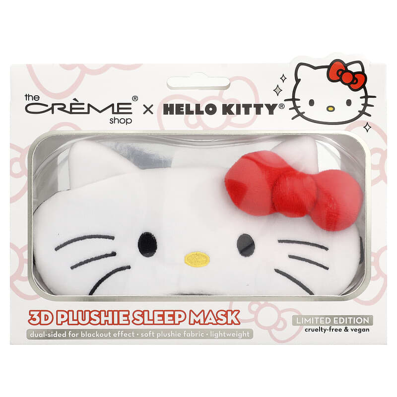 Hello Kitty®, 3D Plushie Sleep Eye Mask, 1 Count
