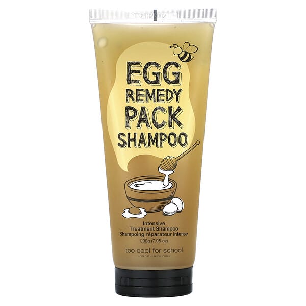 Too Cool for School‏, Egg Remedy Pack Shampoo, Intensive Treatment, 7.05 oz (200 g)