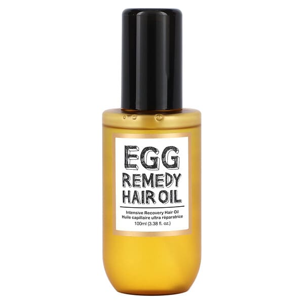 Too Cool for School, Egg Remedy Hair Oil, 3.38 fl oz (100 ml)
