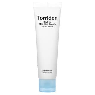 Torriden, Dive In Mild Sun Cream, SPF 50+ PA ++++, 60 мл (2,02 жидк. Унции)