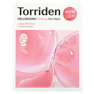 Torriden, Cellmasing, низкомолекулярный коллаген, укрепляющая гелевая маска, 45 г (1,58 унции)