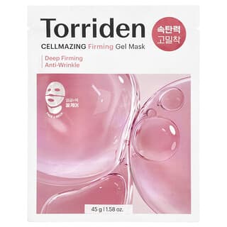 Torriden, Cellmazing Firming Gel Beauty Mask, 1 Sheet Mask, 1.58 oz (45 g)