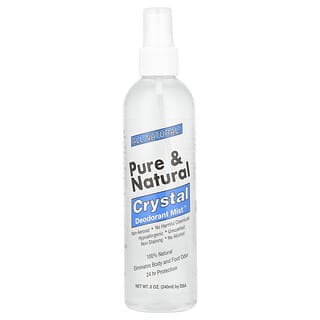 Thai Deodorant Stone, ピュア＆ナチュラル、Crystal Deodorant Mist™（クリスタル デオドラントミスト）、無香料、240ml（8オンス）