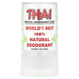 Thai Deodorant Stone, Thai Crystal Deodorant Stick, 4.25 oz (120 g)