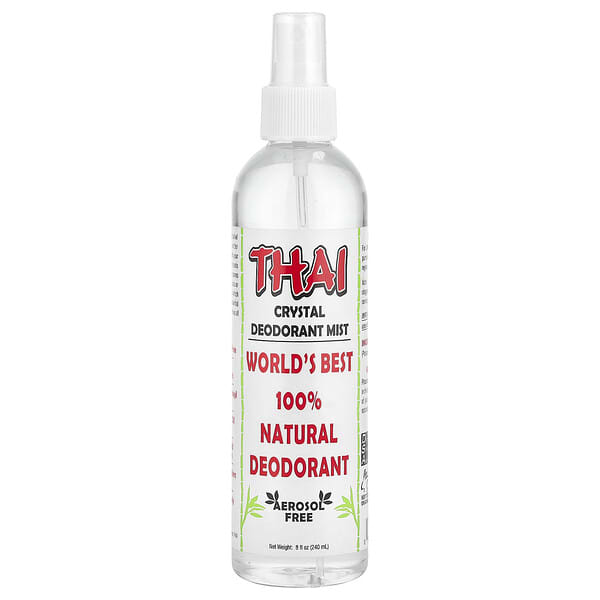 Thai Deodorant Stone, 크리스탈 데오드란트 미스트, 240ml(8fl oz)
