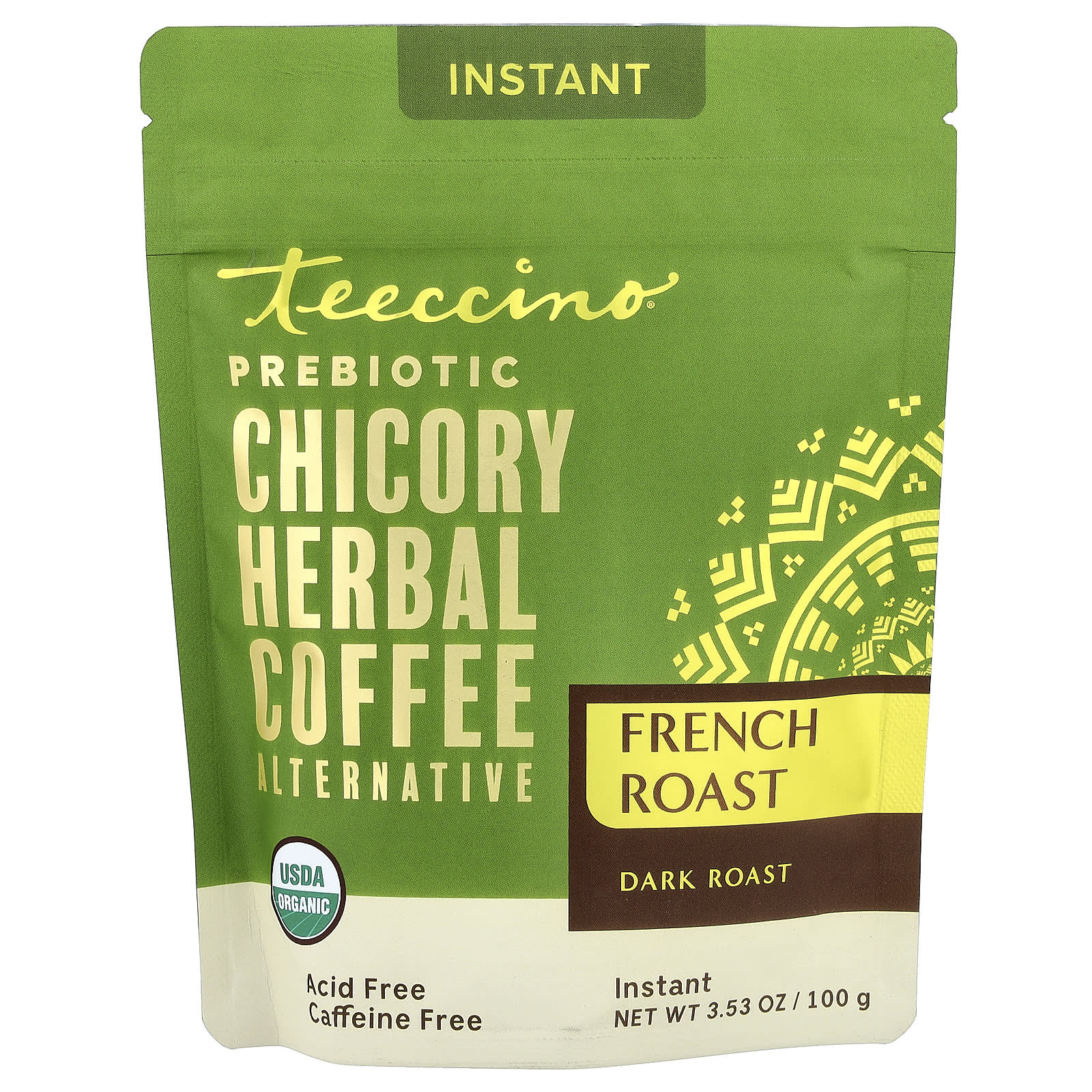 Alternativa ao Café, Ervas de Chicória e Prebióticos Instantâneos