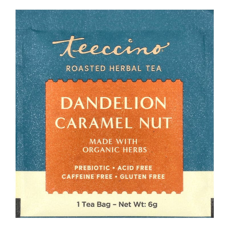 ローストハーブティー、タンポポキャラメルナッツ、カフェインフリー