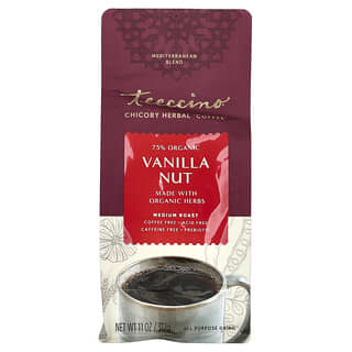 Teeccino, Chicory Herbal Coffee, Vanilla Nut, Medium Roast, Caffeine Free, 11 oz (312 g)