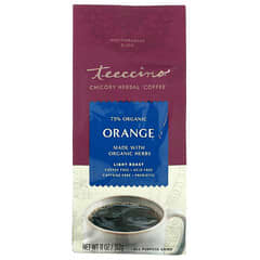 Teeccino, Chicory Herbal Coffee, Orange, Light Roast, Caffeine Free, 11 oz (312 g)