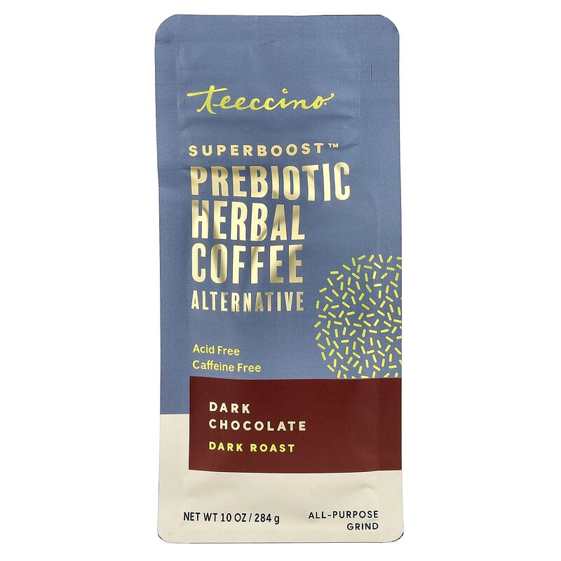 Superboost™ Prebiotic Herbal Coffee Alternative, Dark Chocolate
