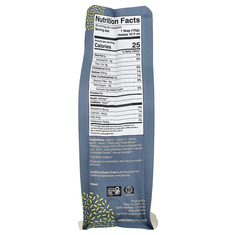 Superboost™ Prebiotic Herbal Coffee Alternative, Dark Chocolate