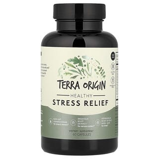 Terra Origin, Sağlıklı Stres Giderici, 60 Kapsül