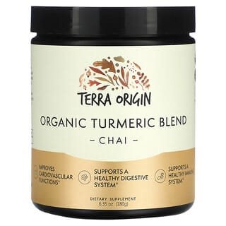 Terra Origin, 有机姜黄混合物，印度茶，6.35 盎司（180 克）