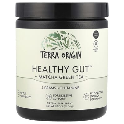Terra Origin, Healthy Gut™, Matcha Green Tea, 8.02 oz (227.4 g)