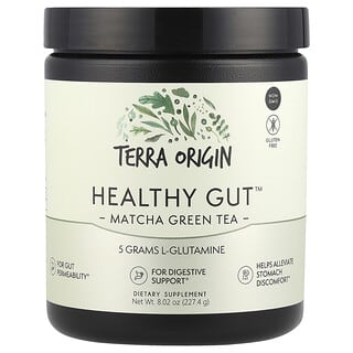 Terra Origin, Healthy Gut ™, зеленый чай матча, 227,4 г (8,02 унции)