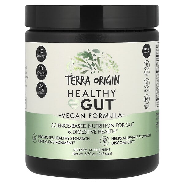 Terra Origin, Healthy Gut™, 비건 포뮬라, 246.6g(8.7oz)