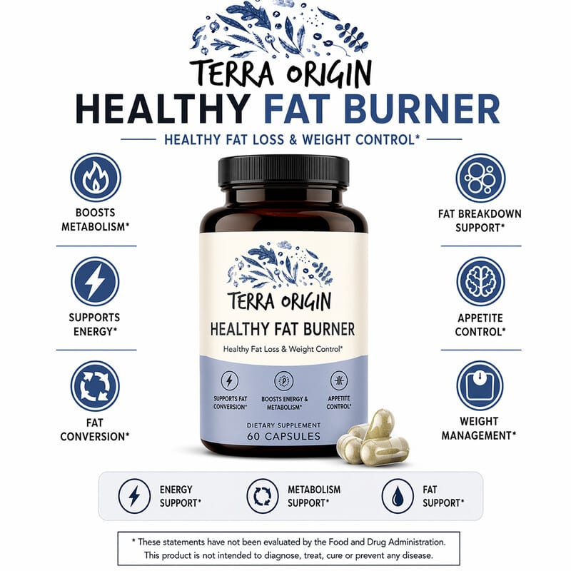 Healthy Fat Burner, 60 Capsules