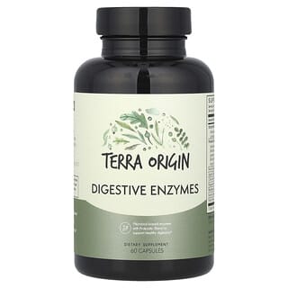 Terra Origin, Enzime digestive, 60 capsule