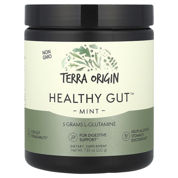 Terra Origin, Healthy Gut™, Mint, 222 g (7,83 ons)