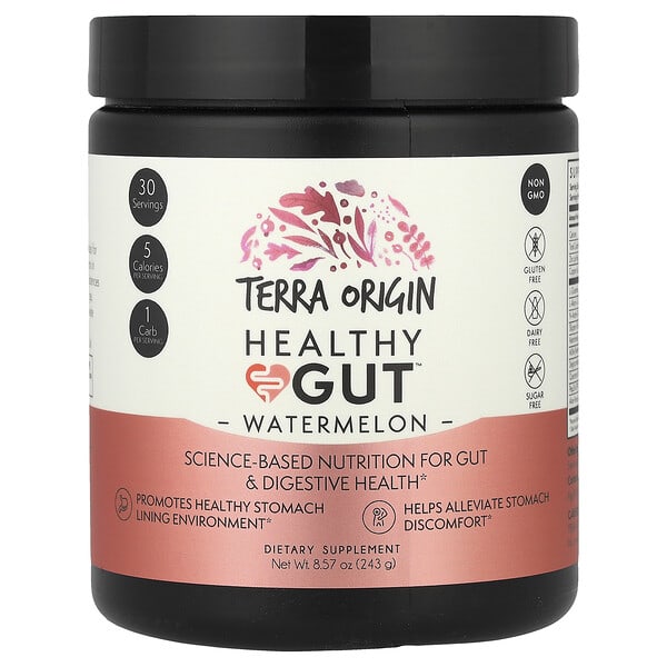 Terra Origin Healthy Gut™, Watermelon, 8.57 oz (243 g)