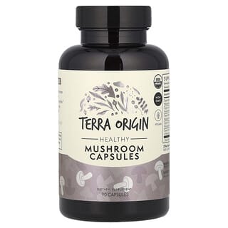 Terra Origin, Gesunde Pilzkapseln, 90 Kapseln