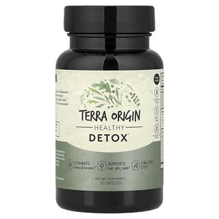 Terra Origin, Healthy Detox, 30 Capsules