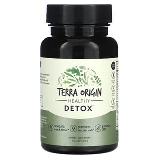 Terra Origin, Healthy Detox, 30 Capsules