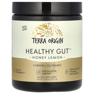 Terra Origin, Healthy Gut, Suplemento para favorecer la salud intestinal, Miel y limón, 232,2 g (8,19 oz)