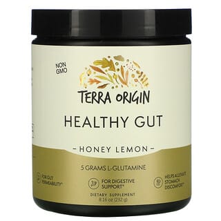 Terra Origin, 腸道健康幫助配方，蜂蜜檸檬味，8.16 盎司（232 克）