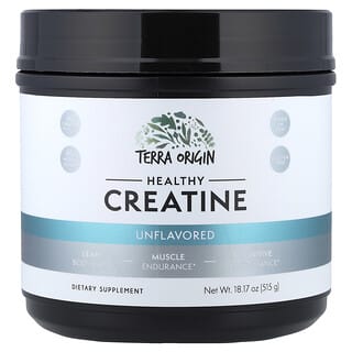 Terra Origin, Healthy Kreatin, Aromasız, 515 g (18,17 oz)