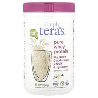 Simply Tera's, Grass Fed, Pure Whey Protein, Bourbon Vanilla, 12 oz (340 g)