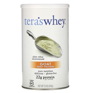 Tera's Whey, Goat Whey Protein, Plain Whey Unsweetened, 12 oz (340 g)