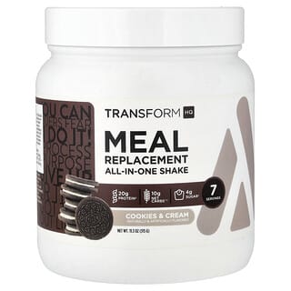 TransformHQ, Everyday, Shake Pengganti Makanan, Kue Kering & Krim, 315 g (11,1 ons)