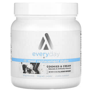 TransformHQ, Everyday, Low Carb Meal Replacement Shake, Cookies & Cream, 11.1 oz (315 g)