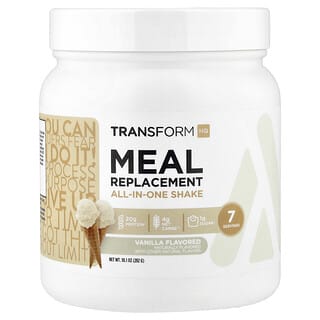 TransformHQ, Meal Replacement, All-In-One Shake, Vanilla, 10.1 oz (282 g)