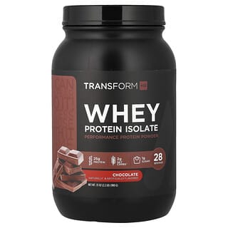 TransformHQ, Molkenproteinisolat, Schokolade, 980 g (35 oz.)