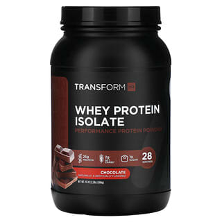 TransformHQ, Isolado de Proteína Whey, Chocolate, 980 g (35 oz)