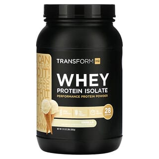 TransformHQ, Whey Protein Isolate, Vanilla, 2 lb (882 g)