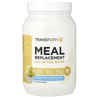 TransformHQ, Meal Replacement, All-in-One Shake, Pineapple Whip, 2.5 lb 40 oz (1120 g)