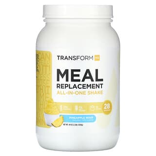 TransformHQ, Meal Replacement, All-in-One Shake, Pineapple Whip, 2.5 lb 40 oz (1120 g)