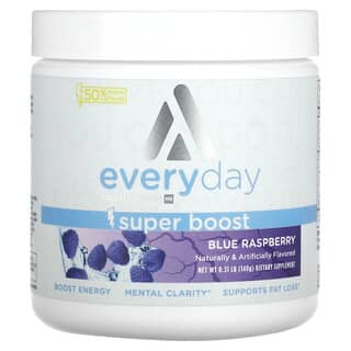 TransformHQ, Everyday Super Boost，藍樹莓味，0.31 磅（140 克）