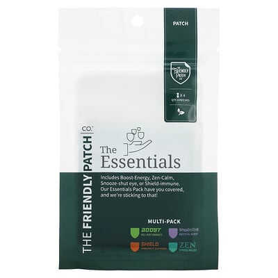 The Friendly Patch, Essentials, Multi-Pack, 8 Patch