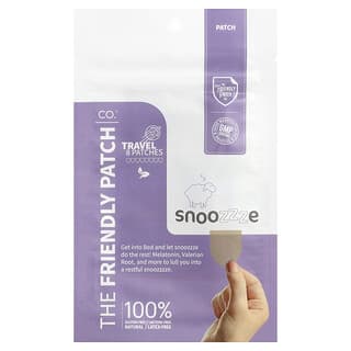 The Friendly Patch, Snoozzze, Melatonin Sleep Patch, 8 Patches