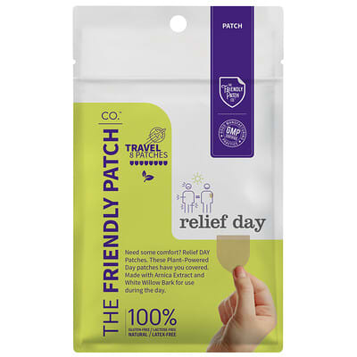 The Friendly Patch, Travel Patches, Relief Day , 8 Patches