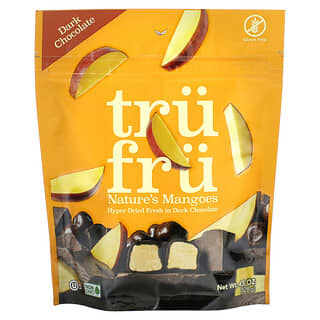 Tru Fru‏, Nature's Mangoes ، شيكولاتة داكنة ، 4.5 أونصة (128 جم)
