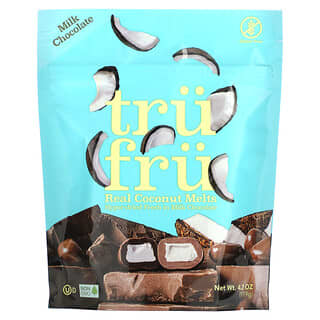 Tru Fru, 리얼 코코넛 멜츠, 밀크 초콜릿, 119g(4.2oz)